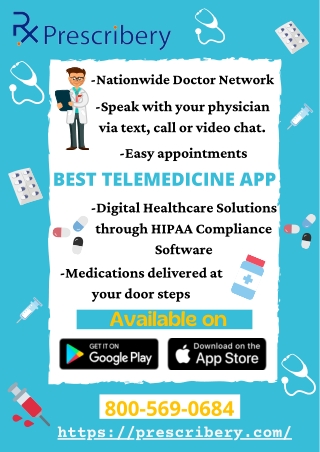 Trusted & Best Telemedicine App | API Integration | Customized Platform Services