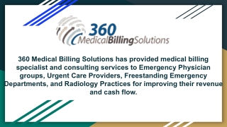 Florida Emergency Physicians Billing Services - 360 Medical Billing Solutions