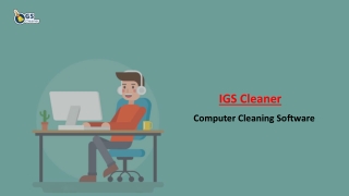 IGS Cleaner - Best Computer Cleaning Software