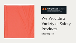 Buy Safety Products - Safety Flag Co. of America