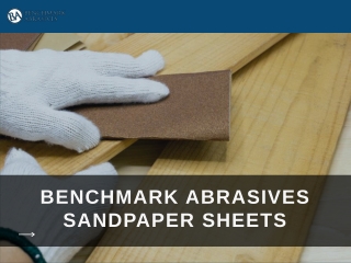 Coated Abrasives  Sandpaper Sheets