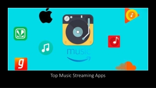 Top Music streaming apps