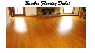 Bamboo Flooring Dubai