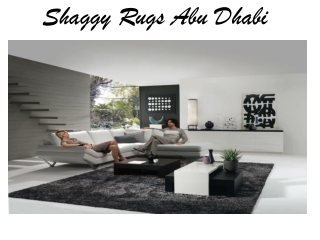 Shaggy Rugs Abu Dhabi