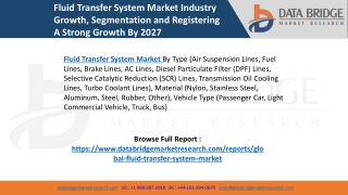 Fluid Transfer System Market