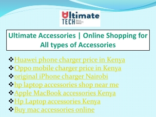 original iPhone charger Nairobi