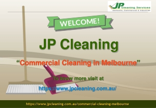 Commercial Cleaning in Melbourne