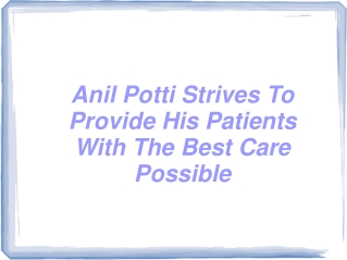 Anil Potti