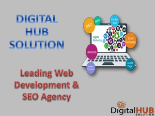 Best Dynamic Website Design and SEO Agency - DigitalHubSolution