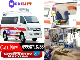 Medilift Life-Supporting Emergency Ambulance Service in Patna and Ranchi