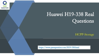 HCPP-Storage H19-338 Training Questions