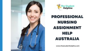 Professional nursing assignment help Australia