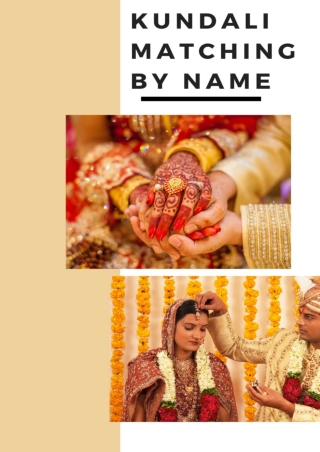 Kundali matching by name| free kundali matching in Hindi
