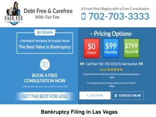 Bankruptcy Filing in Las Vegas