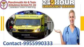 Get Complete Hi-tech ICU Facility Ambulance Service in Dibrugarh at Affordable Cost