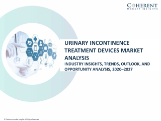 Urinary Incontinence Treatment Devices Market Analysis-2027