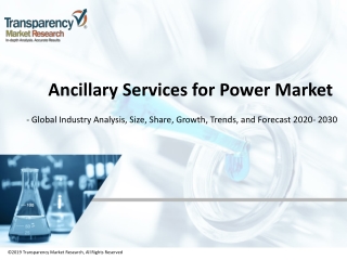 Ancillary Services for Power Market Share, Trends | Forecast 2030