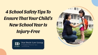 4 School Safety Tips To Ensure That Your Child’s New School Year Is Injury-Free