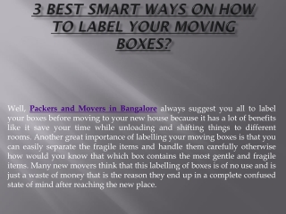 3 Best Smart Ways on How to Label Your Moving Boxes?