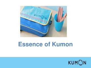 Essence of Kumon