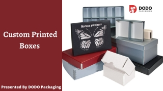 Get Custom Printed Boxes with Logo | Product Packaging