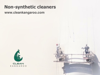 Non-synthetic cleaners-www.cleankangaroo.com