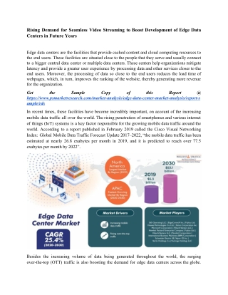 Edge Data Centers Potential Solution for Rising Over-the-Top Traffic Management?