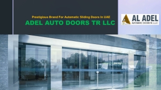 Industrial Doors Supplier Uae