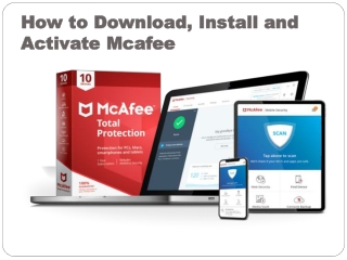How to Download Install and Activate Mcafee Security on MaC- Mcafee.com/Activate