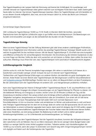 Schlüssel zum Erfolg gefunden - Lampe Lichttherapie Test    Neu 2020