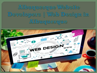 Albuquerque Website Developers | Web Design in Albuquerque