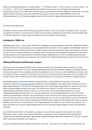 4 Grundlagen über Test Tageslichtleuchte Daylight - 2020