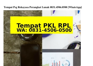 Tempat Psg Rekayasa Perangkat Lunak Ö83I45Ö6Ö5ÖÖ(whatsApp)