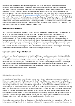 Gastronomie Kaffee Was man vor dem Kauf wissen sollte - 2020