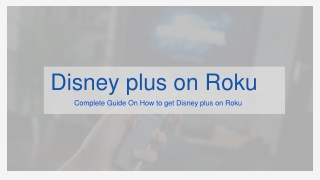 Get Instant Solution | Disney Plus on Roku | Smart TV Error