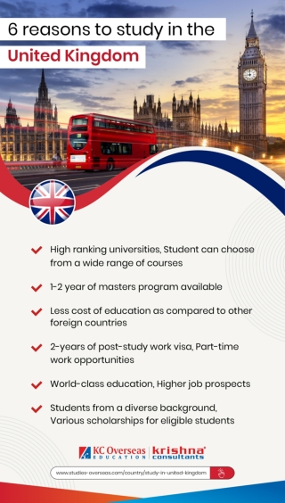 Reasons to study in the United Kingdom