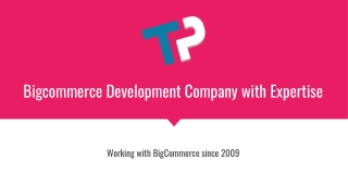 Bigcommerce Expert Developer for Store Development