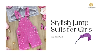 Stylish Jumpsuits for Girls