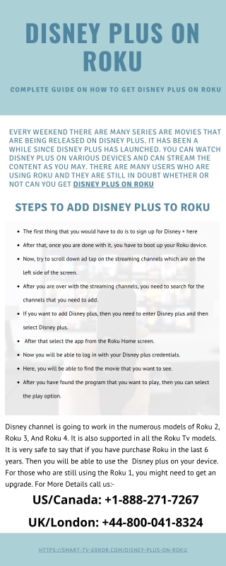 Easiest Step by Step Guidelines to get Disney Plus on Roku