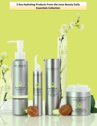 3 Key Hydrating Products From the Juice Beauty Daily Essentials Collection