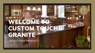 Custom Granite CounterTops Lynnwood | Custom Touch Granite | Bright Home