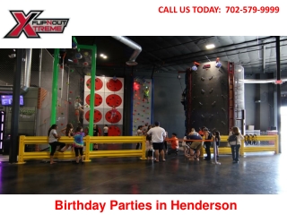 Birthday Parties in Henderson