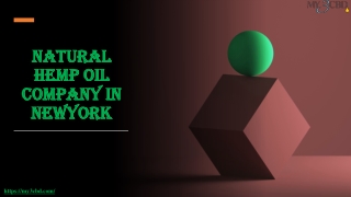 Natural Hemp Oil Company in Newyork