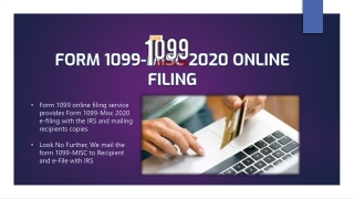 1099 MISC 2020 | 316869-0948 | Form 1099 Online | IRS 1099 Filing