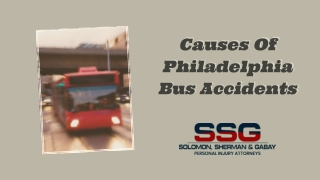 Causes Of Philadelphia Bus Accidents