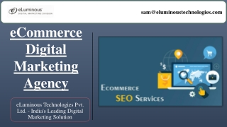 Digital Marketing Agency For e-Commerce