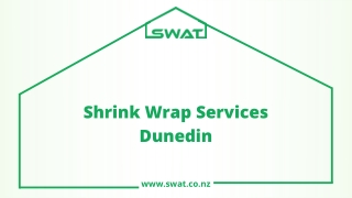 Shrink Wrap Services Dunedin