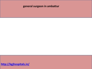 gastro surgeon in ambattur