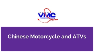 Chinese Motorcycle and ATVs