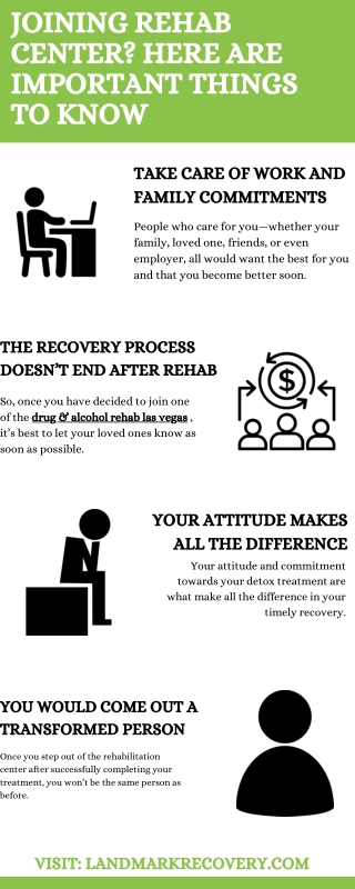 Joining Rehab Center Here are Important Things to Know!!